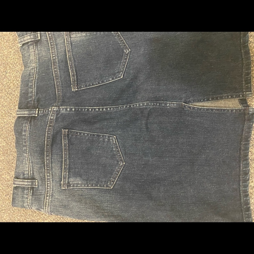 Stretch Gap jean skirt